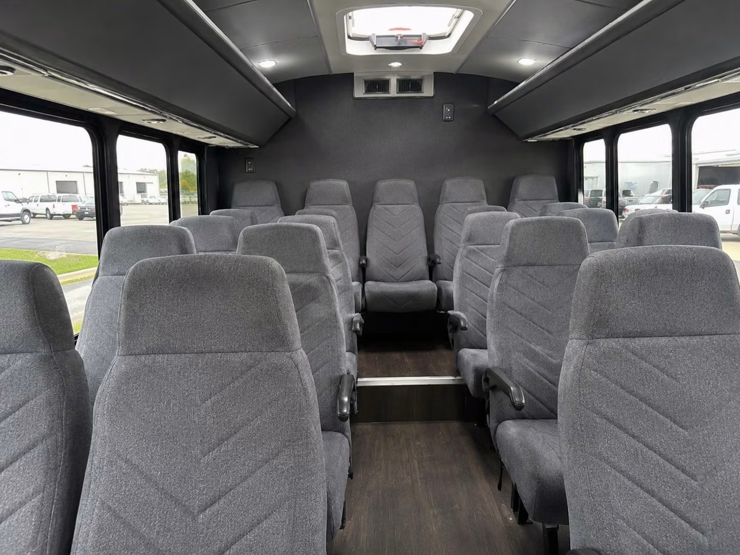 20 passenger minibus inside