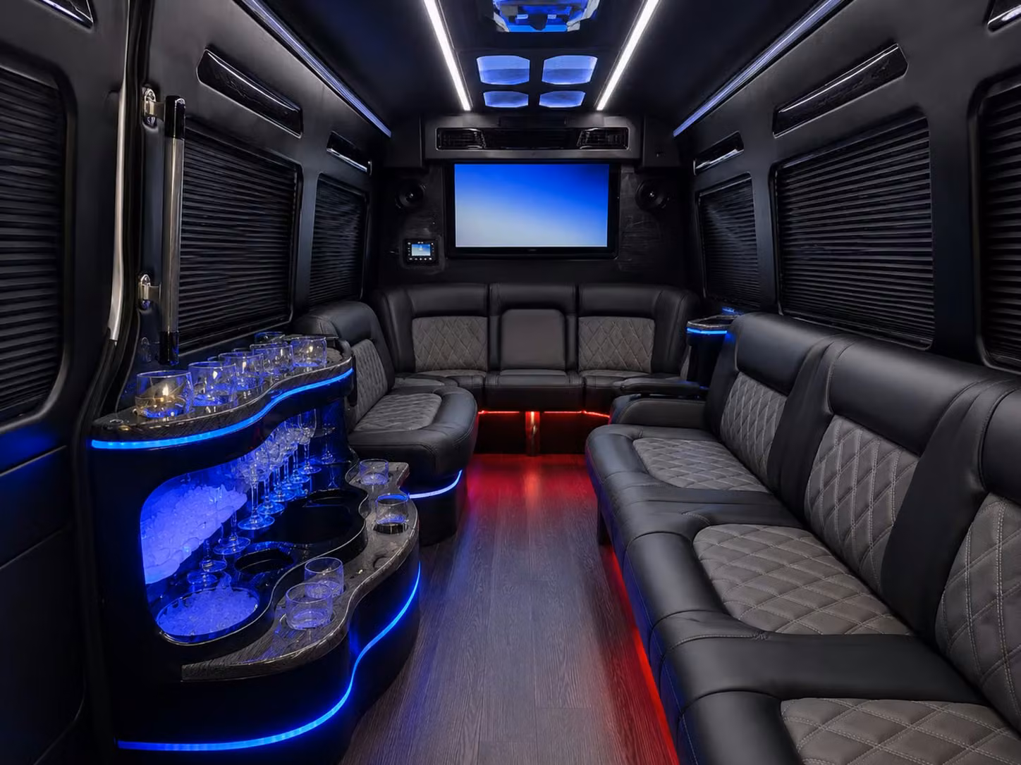 sprinter limousine interior